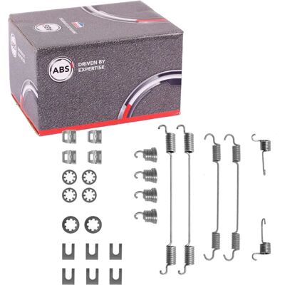 A.B.S. 0656Q Brake Shoes Set - Compatible with Peugeot 306 405 A.B.S. 0656Q Brake Shoes Set - Compatible with Peugeot 306 405