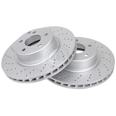 A.B.S. Disco freno Mercedes-Benz Classe S - Aerato Perforato Rivestito A.B.S. Disco freno Mercedes-Benz Classe S - Aerato Perforato Rivestito