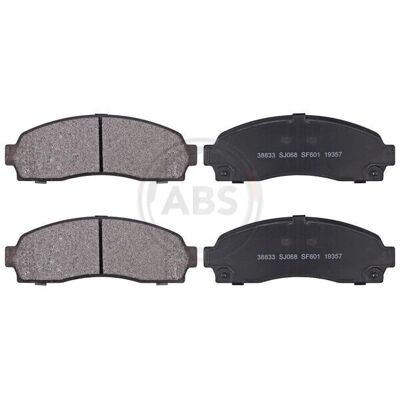 A.B.S. 38833 Bremsbeläge für Ford Explorer Mk2 - Bremssystem A.B.S. 38833 Bremsbeläge für Ford Explorer Mk2 - Bremssystem