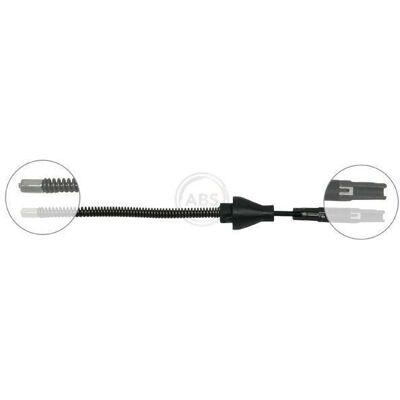 A.B.S. Handremkabel voor Ford, Mazda - 175mm - Achterparkeerrem A.B.S. Handremkabel voor Ford, Mazda - 175mm - Achterparkeerrem