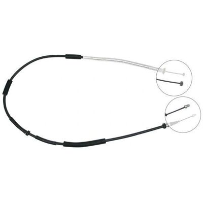 Cable de Freno A.B.S. - 1669mm para Fiat Stilo - Freno de disco de estacionamiento Cable de Freno A.B.S. - 1669mm para Fiat Stilo - Freno de disco de estacionamiento