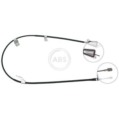A.B.S. K19788 Cable de freno azul - Cable de freno de estacionamiento para Nissan X-Trail A.B.S. K19788 Cable de freno azul - Cable de freno de estacionamiento para Nissan X-Trail