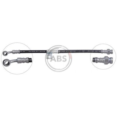 A.B.S. Bremse slange - M10x1.0 - 375mm - Hyundai Atos A.B.S. Bremse slange - M10x1.0 - 375mm - Hyundai Atos