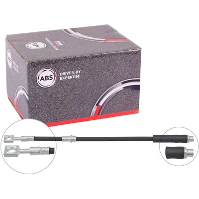A.B.S. Bremsleitung - 425mm Länge, 12mm Banjo, Kompatibel mit Opel, Saab, Cadillac, Chevrolet, Vauxhall A.B.S. Bremsleitung - 425mm Länge, 12mm Banjo, Kompatibel mit Opel, Saab, Cadillac, Chevrolet, Vauxhall