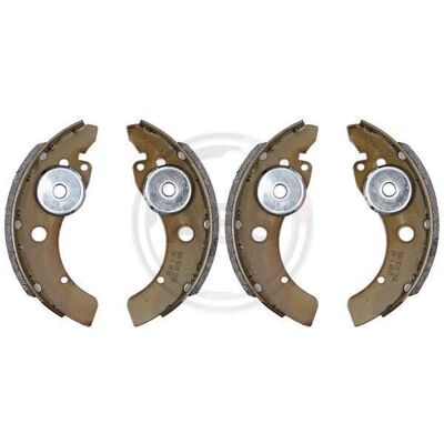 A.B.S. Juego de Zapatas de Freno - 160mm para LIGIER y AIXAM A.B.S. Juego de Zapatas de Freno - 160mm para LIGIER y AIXAM