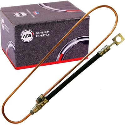 A.B.S. Tubo del freno - 965mm, Banjo 12mm - Posteriore VW, Audi, Skoda, Seat A.B.S. Tubo del freno - 965mm, Banjo 12mm - Posteriore VW, Audi, Skoda, Seat