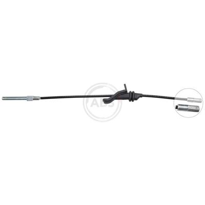 A.B.S. K18003 Parkeringsbremsekabel - Skivebremse, Ford C-max Grand A.B.S. K18003 Parkeringsbremsekabel - Skivebremse, Ford C-max Grand