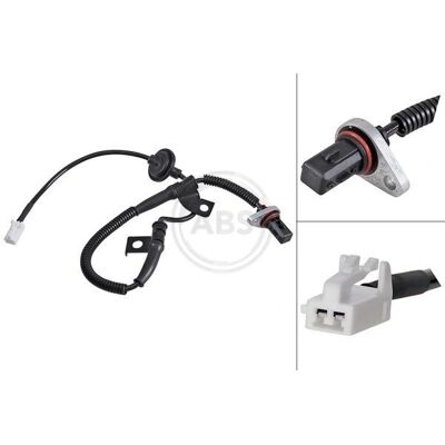 A.B.S. Kia Opirus Radsensor Weiß - Radgeschwindigkeitsensor A.B.S. Kia Opirus Radsensor Weiß - Radgeschwindigkeitsensor