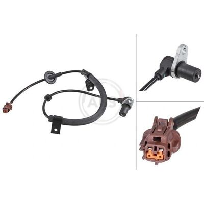 A.B.S. Hjulhastighedssensor - Nissan Almera - Brun A.B.S. Hjulhastighedssensor - Nissan Almera - Brun