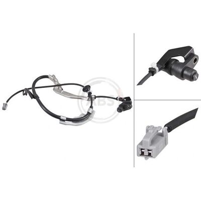 A.B.S. 31047 ABS Sensor - Passiver, 1030mm, Grau A.B.S. 31047 ABS Sensor - Passiver, 1030mm, Grau