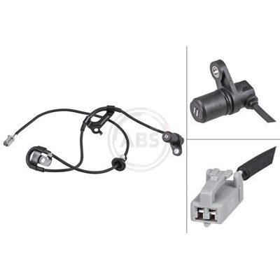 A.B.S. 31077 Grauer Passiver ABS-Sensor - Raddrehzahl - Toyota Avensis A.B.S. 31077 Grauer Passiver ABS-Sensor - Raddrehzahl - Toyota Avensis