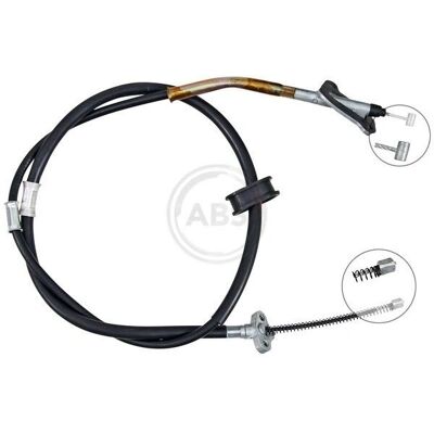 A.B.S. Handbremsseil - Daihatsu L880/L881, Trommelbremse, 1540/1365mm A.B.S. Handbremsseil - Daihatsu L880/L881, Trommelbremse, 1540/1365mm