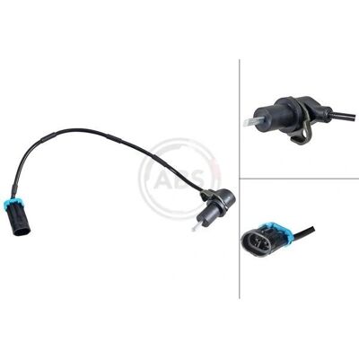 Sensor, Raddrehzahl - Pasivo, Azul, 380mm - Sensor, Raddrehzahl Sensor, Raddrehzahl - Pasivo, Azul, 380mm - Sensor, Raddrehzahl