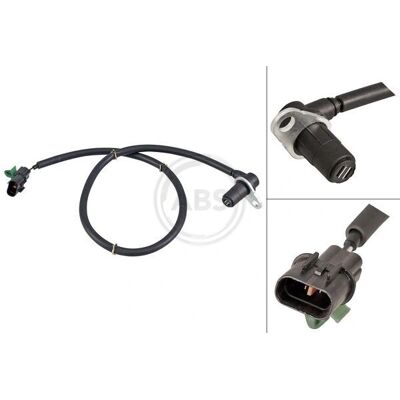 A.B.S. 31630 ABS Sensor - Schwarz - Passiv A.B.S. 31630 ABS Sensor - Schwarz - Passiv