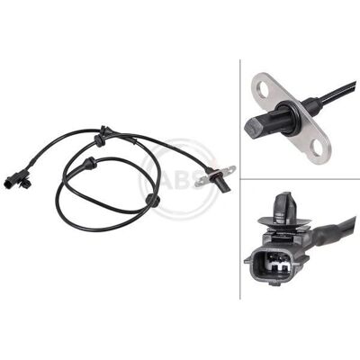 A.B.S. Nissan Navara Radgeschwindigkeitssensor - Hinterachse, aktiv, 1100mm A.B.S. Nissan Navara Radgeschwindigkeitssensor - Hinterachse, aktiv, 1100mm