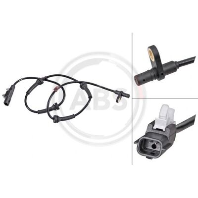 A.B.S. sensor för hjulhastighet - Aktiv, 960mm, Svart, Nissan Qashqai A.B.S. sensor för hjulhastighet - Aktiv, 960mm, Svart, Nissan Qashqai