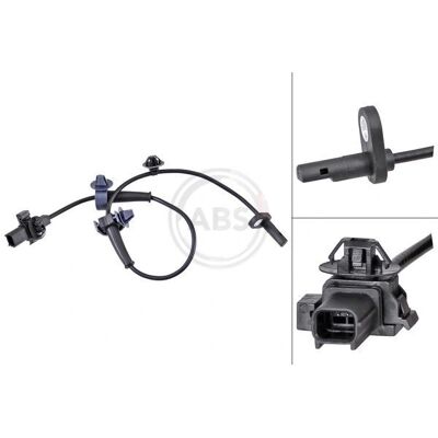 A.B.S. Rear Axle Wheel Speed Sensor - Honda Civic A.B.S. Rear Axle Wheel Speed Sensor - Honda Civic
