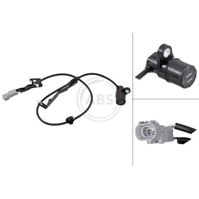 Sensor de Velocidad de Rueda A.B.S. Toyota Hilux - Gris Sensor de Velocidad de Rueda A.B.S. Toyota Hilux - Gris