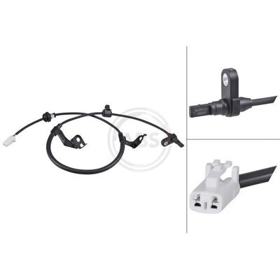 A.B.S. Raddrehzahlsensor - Terios Aktiver 875mm Weiß A.B.S. Raddrehzahlsensor - Terios Aktiver 875mm Weiß