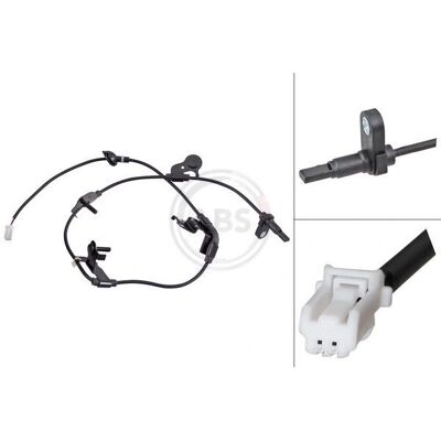 Sensore velocità ruota Toyota Lexus - 31759, Bianco, cavo 970mm Sensore velocità ruota Toyota Lexus - 31759, Bianco, cavo 970mm