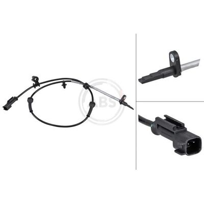 A.B.S. 30105 Sensore di velocità ruota - Per Tesla Model S A.B.S. 30105 Sensore di velocità ruota - Per Tesla Model S