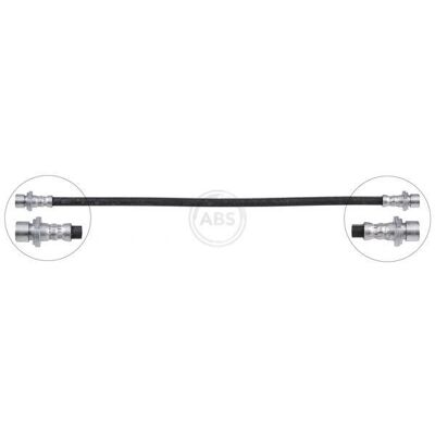 Tubo del freno A.B.S. - SL1210 - Posteriore destro - Toyota Hilux Tubo del freno A.B.S. - SL1210 - Posteriore destro - Toyota Hilux