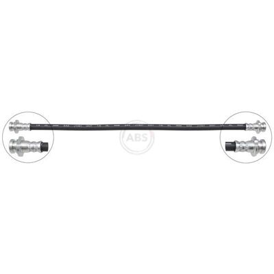 A.B.S. - SL1773 - 420mm - INN M10x1.0 - Brake Hose A.B.S. - SL1773 - 420mm - INN M10x1.0 - Brake Hose