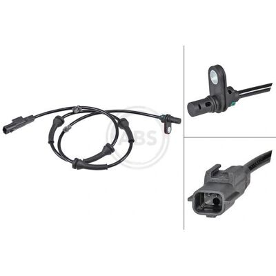 A.B.S. 30224 Aktivt ABS-sensor för Renault Kadjar & Koleos A.B.S. 30224 Aktivt ABS-sensor för Renault Kadjar & Koleos