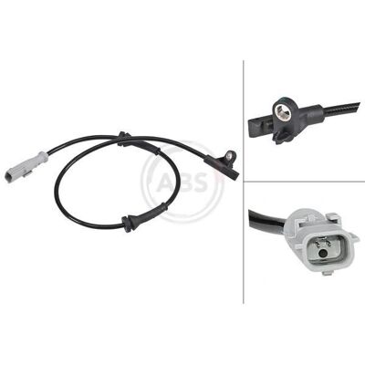 Sensore ABS attivo grigio 30227 per Renault Twingo 3 Sensore ABS attivo grigio 30227 per Renault Twingo 3