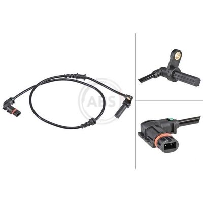 A.b.s. 30843 Sensor de velocidad de rueda - Izquierda delantera - ABS para Mercedes E-clase A.b.s. 30843 Sensor de velocidad de rueda - Izquierda delantera - ABS para Mercedes E-clase