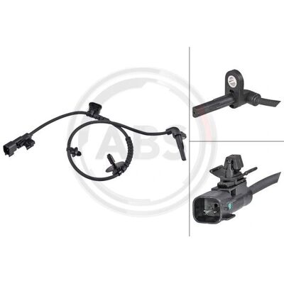 A.B.S. 31861 Raddrehzahlsensor - Raddrehzahlsensor, aktiv, schwarz A.B.S. 31861 Raddrehzahlsensor - Raddrehzahlsensor, aktiv, schwarz