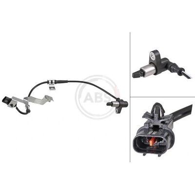 A.B.S. 31908 Raddrehzahlsensor - Radgeschwindigkeitssensor A.B.S. 31908 Raddrehzahlsensor - Radgeschwindigkeitssensor