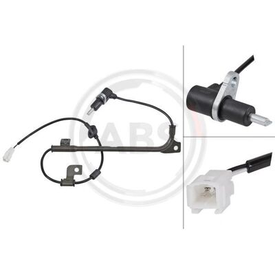 A.B.S. 31939 Radgeschwindigkeitsensor - Hinterachse rechts für Subaru Impreza A.B.S. 31939 Radgeschwindigkeitsensor - Hinterachse rechts für Subaru Impreza