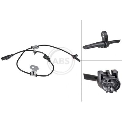 Sensor de velocidad de rueda A.B.S. 31942 - Activo, 885mm, Negro Sensor de velocidad de rueda A.B.S. 31942 - Activo, 885mm, Negro
