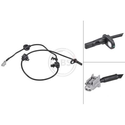 A.B.S. 31955 Raddrehzahlsensor - Aktiv, 845mm, Grau A.B.S. 31955 Raddrehzahlsensor - Aktiv, 845mm, Grau