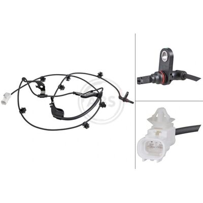 A.B.S. 32024 ABS Sensor - Aktiv, 1850mm, Hvid kontakt - Biltilbehør A.B.S. 32024 ABS Sensor - Aktiv, 1850mm, Hvid kontakt - Biltilbehør