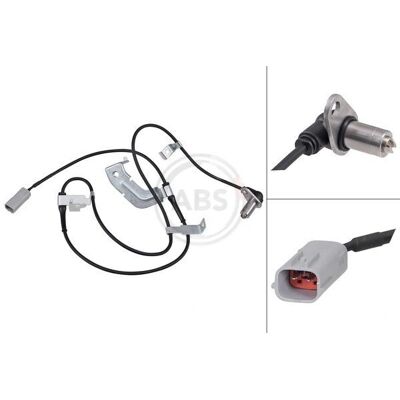 Sensore velocità ruota passivo grigio A.B.S. Mazda B-series e BT-50 Sensore velocità ruota passivo grigio A.B.S. Mazda B-series e BT-50