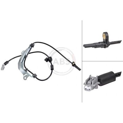 A.B.S. Modelo 32045 Sensor de velocidad de rueda - Gris A.B.S. Modelo 32045 Sensor de velocidad de rueda - Gris