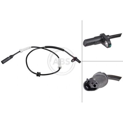 A.B.S. 32065 Sensore di Velocità Ruota Attivo - Sensore ABS per BMW A.B.S. 32065 Sensore di Velocità Ruota Attivo - Sensore ABS per BMW