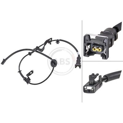 A.B.S. 32087 Sensor de Velocidad de Rueda - Sensor ABS para Hyundai I20 A.B.S. 32087 Sensor de Velocidad de Rueda - Sensor ABS para Hyundai I20