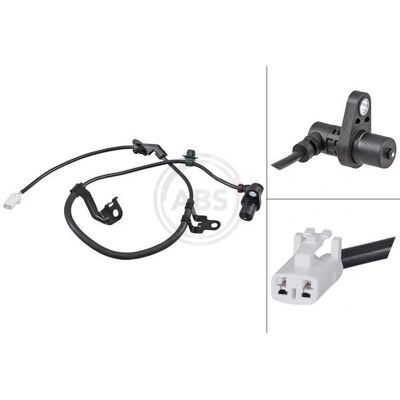 Hjulhastighetsensor A.B.S. 32095 - Passiv, 870mm, Vit, för Daihatsu, Subaru, Toyota Hjulhastighetsensor A.B.S. 32095 - Passiv, 870mm, Vit, för Daihatsu, Subaru, Toyota