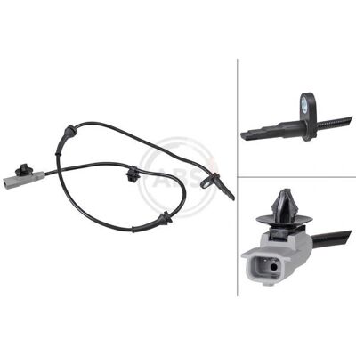 A.B.S. 32104 Sensor de Velocidad de Rueda para Nissan Micra - Activo, Gris A.B.S. 32104 Sensor de Velocidad de Rueda para Nissan Micra - Activo, Gris