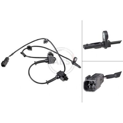 A.B.S. Mazda CX-5 Sensor de velocidad de rueda ABS activo - Sensor de velocidad de rueda ABS A.B.S. Mazda CX-5 Sensor de velocidad de rueda ABS activo - Sensor de velocidad de rueda ABS