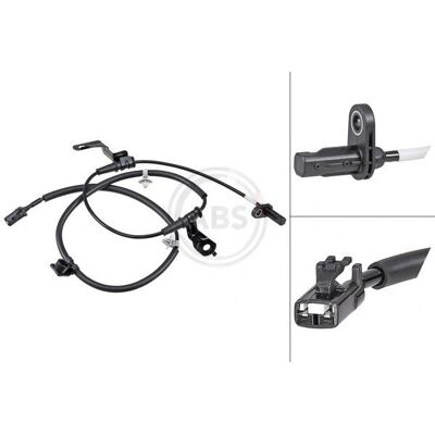 Sensore velocità ruota A.B.S. per Kia Sorento - Attivo, Nero, 1190mm Sensore velocità ruota A.B.S. per Kia Sorento - Attivo, Nero, 1190mm