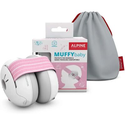 Alpine Muffy Baby Pink Noise Cancelling Ear Protectors - Ear Protectors Alpine Muffy Baby Pink Noise Cancelling Ear Protectors - Ear Protectors