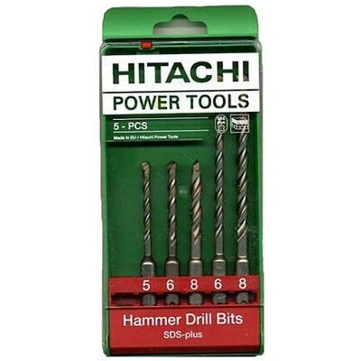 Hitachi 751017 Jeu de 5 forets SDS-Plus - Publicité Hitachi 751017 Jeu de 5 forets SDS-Plus - Publicité
