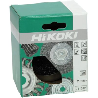 Hikoki Stahl-Kopfbürste 80mm M14 - Schleifbürste für Industrie Hikoki Stahl-Kopfbürste 80mm M14 - Schleifbürste für Industrie