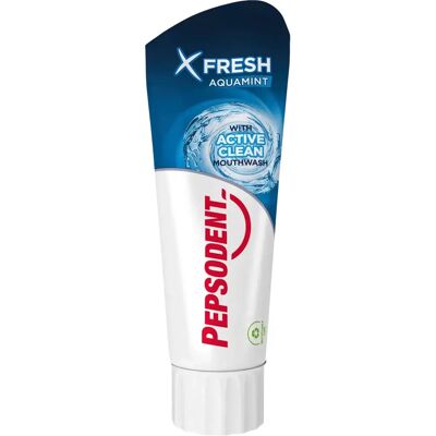 Pepsodent - X-Fresh Aquamint - Gel - 75 ml - toothpaste Pepsodent - X-Fresh Aquamint - Gel - 75 ml - toothpaste