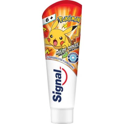 Signal Junior 6+ Dentifrice - Zubní pasta pro děti - Publicité Signal Junior 6+ Dentifrice - Zubní pasta pro děti - Publicité