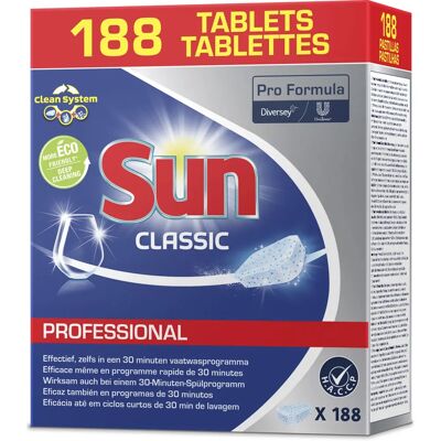 Sun - Pro Formula Classic - Tablettes lave-vaisselle - Publicité Sun - Pro Formula Classic - Tablettes lave-vaisselle - Publicité
